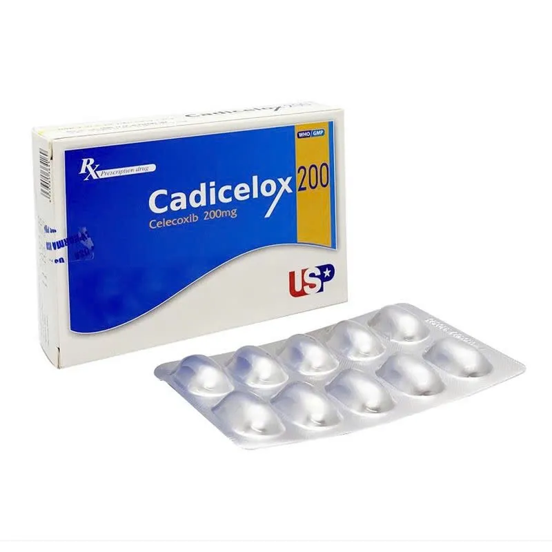 Cadicelox 200mg Usp (H/30v) – Viên Celecoxib giảm đau & kháng viêm cho viêm khớp